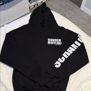 Pam’s Painting Dunder Mifflin Black Hoodie
